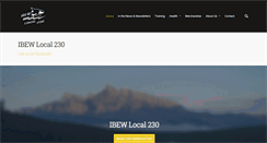 Desktop Screenshot of ibew230.org